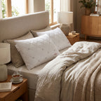 Set x 2 almohadas bordadas matelaseadas CAMPOMAYO