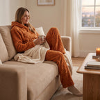 Pijama conjunto polar teddy con capucha PARIS