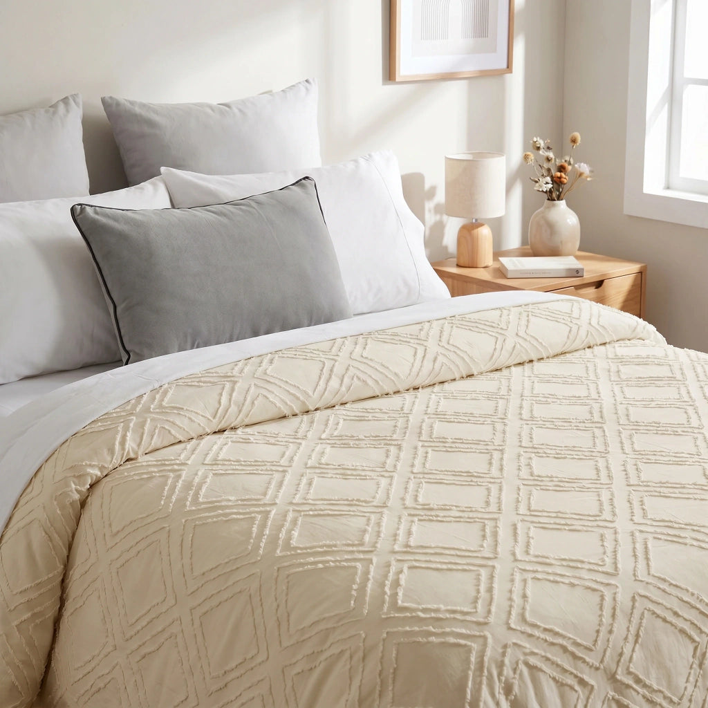 Acolchado roma con relieve premium CACHAREL