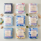 Set 4 piezas acolchado infantil + juego de sábanas AURA BLANCO