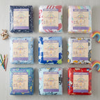 Set 4 piezas acolchado infantil + juego de sábanas AURA BLANCO