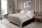 Acolchado ondulado rabbit fur sherpa CHILL&HOME